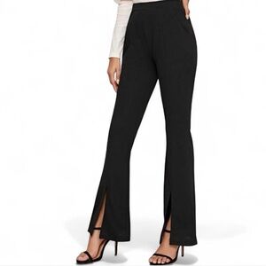 Kittenish Black Flare Pants